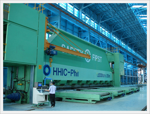 2,200ton * 20M CNC Plate Roll Bending Pres... Made in Korea